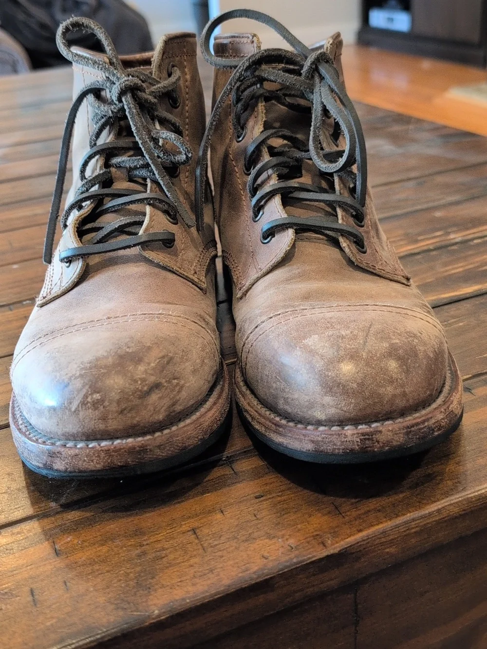 Freebird Leavenworth Distressed Leather Boots